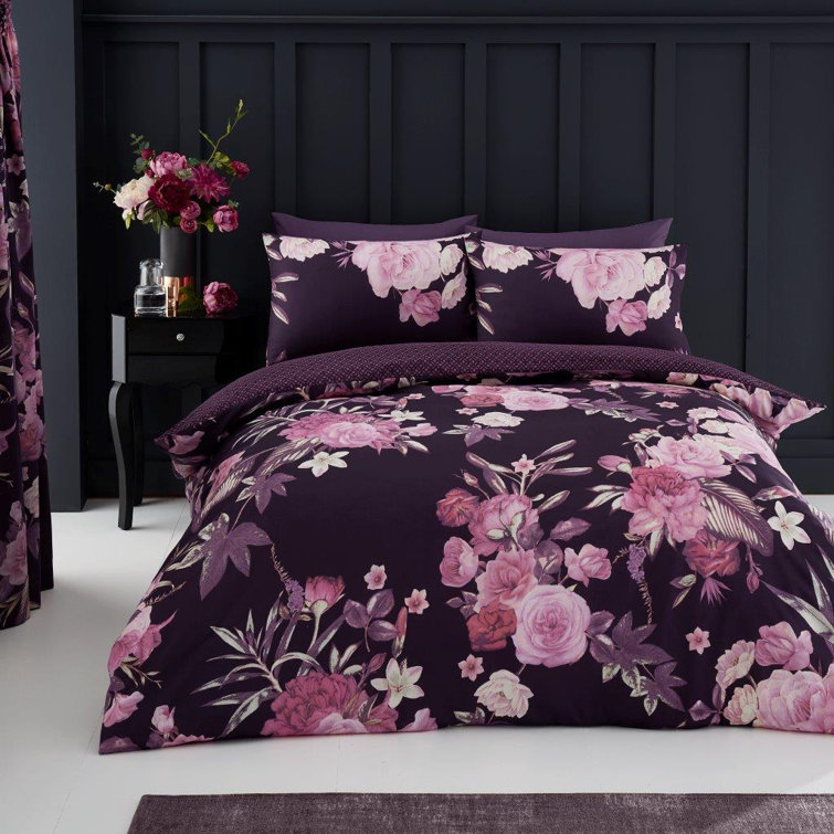 Lily Manor Emmert Floral Duvet Cover Set & Reviews Wayfair.co.uk